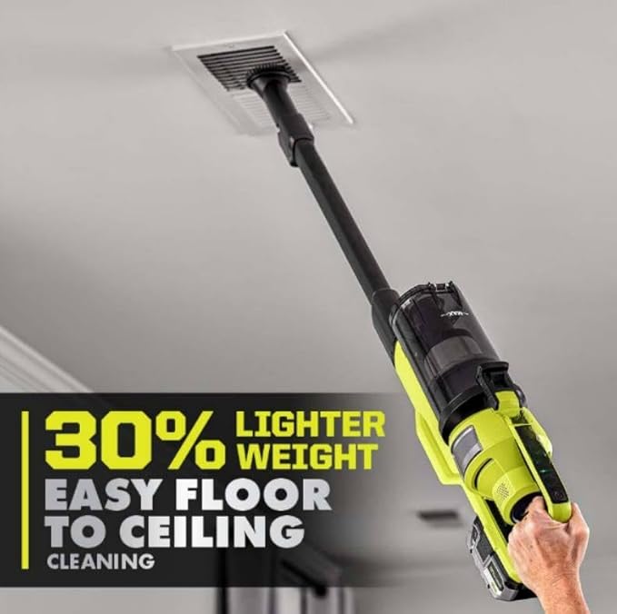 PBLSV716K-PCL756B Fits for Ryobi 18V Cordless Pet Stick Vacuum Cleaner Kit w/Battery Charger &amp Cordless SWIFTClean Spot Cleaner