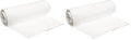 Aluf Plastics 20-30 Gallon Trash Bags 30 x 36 White (Pack of 400) - For Bathroom Household Office and Lightweight Garbage - Coreless Rolls