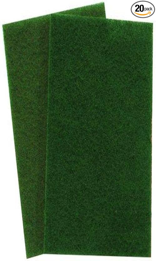 Bon Tool Scrub Pad -Green 6-inchX9-inch 20/Box (87-236)