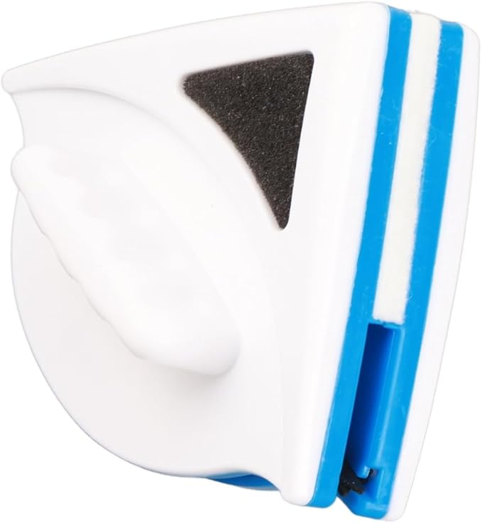 Window Double Side Wiper Plastic Ergonomic Handle Magnetic Glass Cleaning Wiper for High Rise Residential (3-8mm)