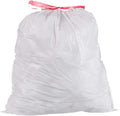 LIMELINEN Tall Kitchen Trash Bags with Drawstring 400 Count 13-gallon Trash Bag of 0.9 mil Thickness Leak and Odor-Resistant Heavy-Duty Plastic Garbage Bags for Home and Commercial Use