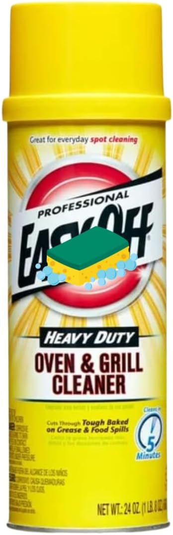 LiteZout Easy-Off Professional Oven &amp Grill Cleaner 24oz cans (2 pack)
