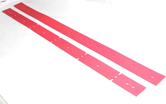 Floor Scrubber Rubber Squeegee Blade Kit (2pcs) for elife Model 300X (Squeegee 33 for 300X(MX3Z))