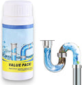2025 Upgrade Sink and Drain Cleaner Powerful Sink Drain Cleaner Multi-functional Drains Cleaners Fast Foaming for Kitchen Toilet Pipeline Quick Cleaning Tool (1PC)