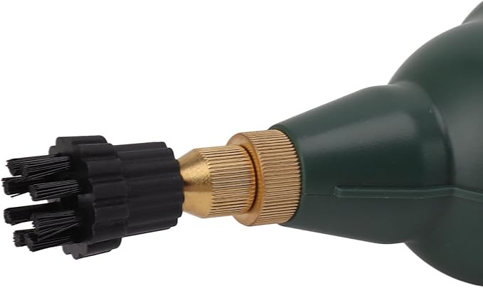 Handheld Steam Cleaner Intelligent Highly Efficient Steam Cleaner 3BAR Air Pressure for Kitchen (Military Green US Plug 220V)