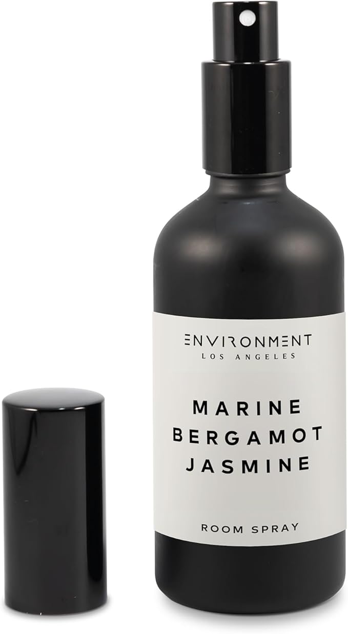 ENVIRONMENT Inspired by 5-Star Resort RC Room Spray 100ml Air Freshener (Marine | Bergamot | Jasmine) Home Fragrance Accessories Room Perfume Room Deodorizer Vegan &amp Cruelty-Free