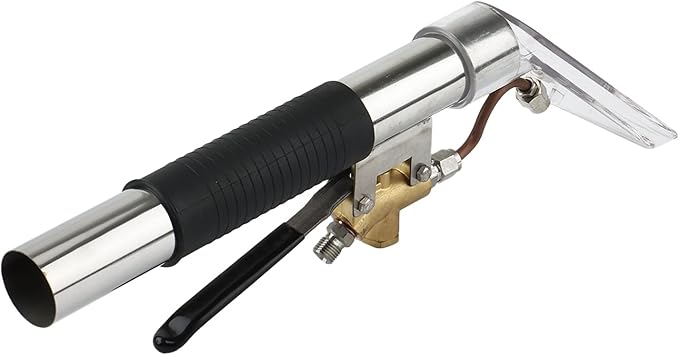 Carpet Extractor Upholstery Carpet Cleaning Extractor Machine Auto Furniture Cleaning Hand Tool silver &amp black