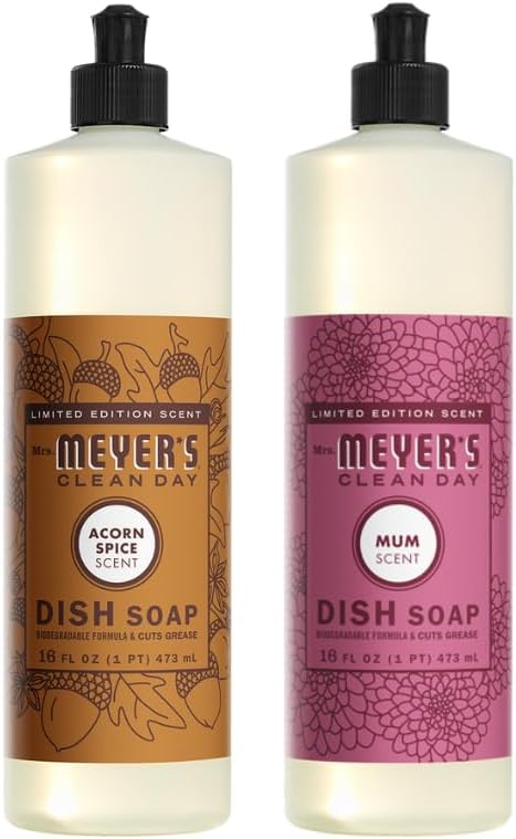 Mrs. MEYER'S CLEAN DAY Variety Dish Soap Scent (Acorn Spice + Mum)