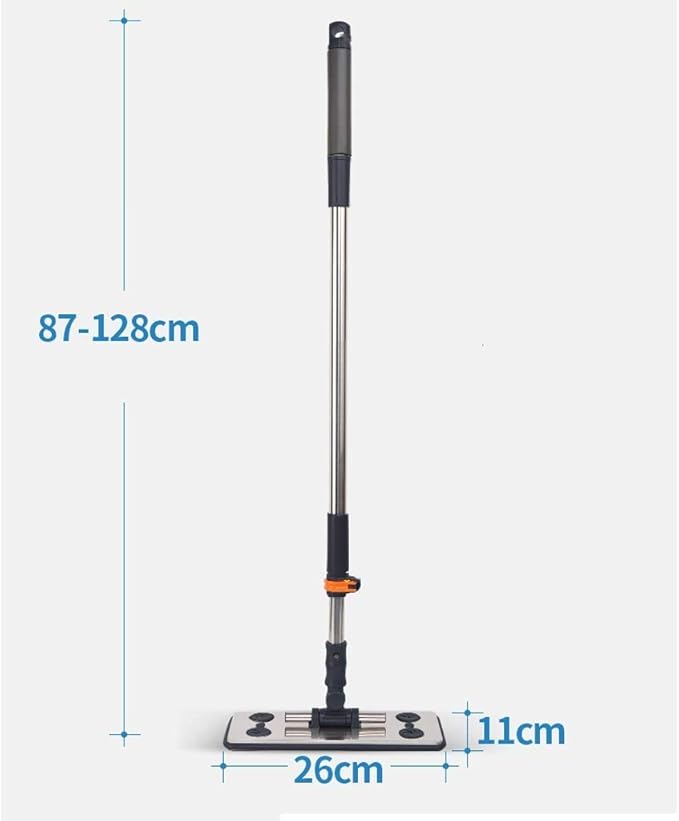 Mop Stainless Steel electrostatic Disposable dust Paper mop Vacuum Paper Mopping Floor Cleaning Dry Wipes