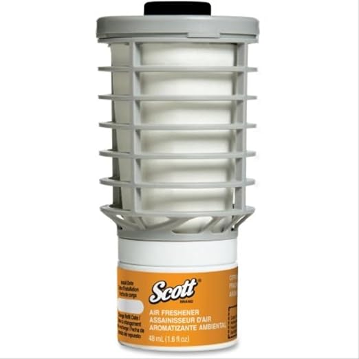 Kimberly-Clark Scott 91067 Continuous Air Freshener Refill with Citrus Fragrance 2-19/64 Width x 4-25/64 Height x 2-19/64 Depth