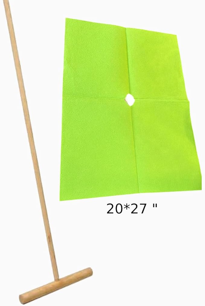 Cuban Wood Mop Stick. Palo de trapear Cubano con frazada Original Germany Shammy Floor Cloth