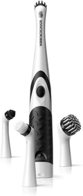 Household Cleaning Brush Power Scrubber - Electric Spin Scrubber Brush for Home Kitchen &amp Bathroom - Grout Cleaner &amp Removes Mould (Washing-Up System Spin Brush)