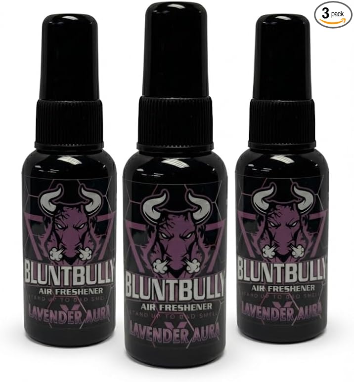 Air Freshener (Lavender Aura) (3 Pack) Premium Oil Based Air Freshener Spray. Long-Lasting Room Bathroom Office &amp Car Scent | Eliminates Odors from Smoke Pets &amp More