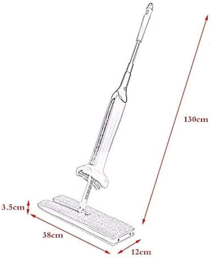 Microfiber Hardwood Floor Mop Washable Reusable Flat Mops Cloths/Pads for Wet or Dry Floor Cleaning