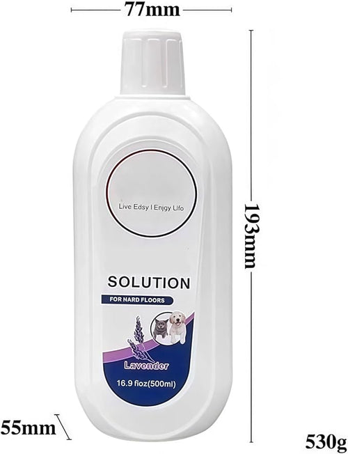 1-5 Bottles Of 500ml Floor Cleaner. Compatible With Tineco. FLOOR ONE S3 S5 Pro2 COMBO And S7Pro Series Natural Lavender Scented Floor Cleaner(2pc 500ml)