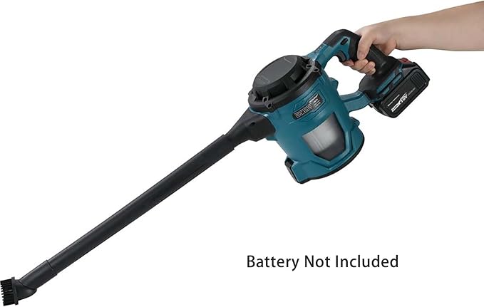 Heimerdinger 85kPa Cordless Vacuum Compatible with Makita 18V LXT Battery – 500W High-Suction Handheld Vac for Job Sites Workshops &amp Cars – 1.0L Dust Cup Washable HEPA Filter (Battery Not Includ