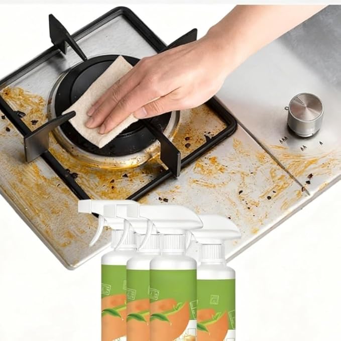 Electrolyzed Ion Kitchen Cleaner SprayMulti-purpose Cleaner Spray Kitchen Cleaner Spray Clean Up Kitchens Oil Stains Natural Enzyme Cleaners Multi-Purpose Grime (1)