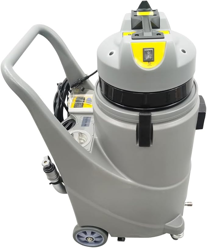 Commercial Carpet Extractor Machine 30L/7.9gal Carpet Cleaning Machine 4 in 1 Professional Wet Dry Spraying Washing Vacuum Floor Curtain Sofa Extractor Cleaner 1000W 110V