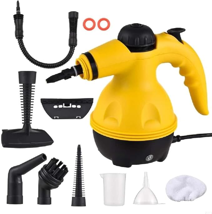 High-Pressure Handheld steam Cleaner Suitable for Plastic-Textured Windows and Tiles.