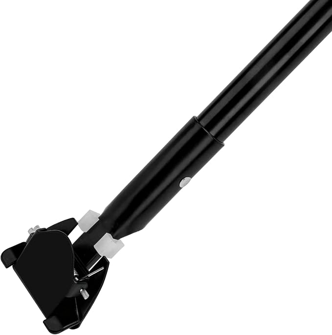 KeFanta 59 Inch Clip on Dust Mop HandleCommercial Dust Mop Frame HandleHeavy Duty Metal Stick Replacement for Floor Cleaning