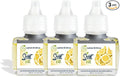 Scent Fill 100% Natural Lemon &amp Citrus Plug in Air Freshener Scented Oil Refills 3 Refills