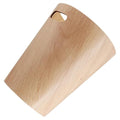 Garneck Wooden Trash Can Small Wastebasket Round 23X23X28Cm Desk Garbage Bin for Bedroom Office Table Use
