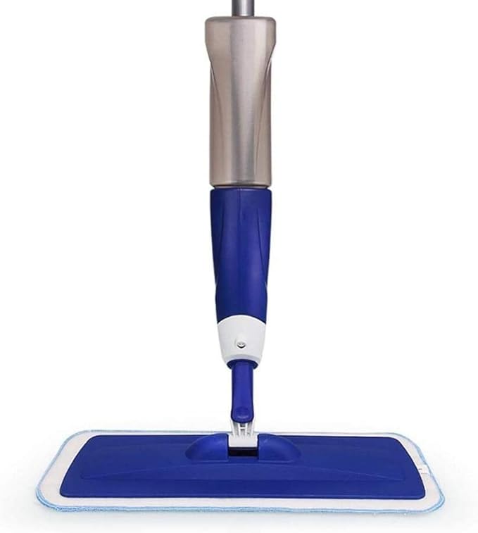 Spray Floor Mop with Reusable Microfiber Pads 360 Degree Handle for Home Kitchen Laminate Wood Ceramic Tiles Cleaning