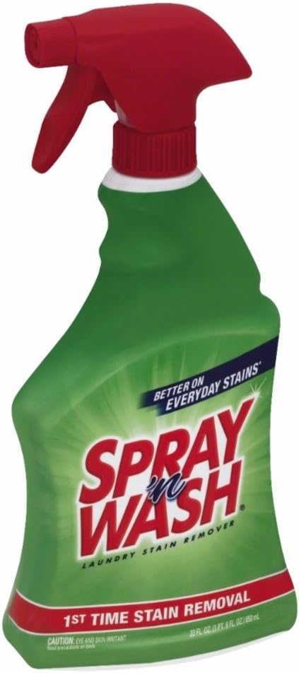 Spray 'n Wash Pre-Treat Laundry Stain Remover 22 fl oz Bottle (Pack of 12)
