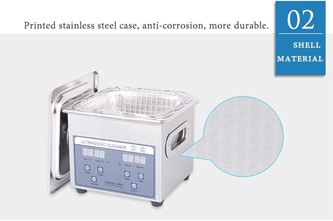 CGOLDENWALL PS-08A 1.3L Ultrasonic Vinyl Cleaner Audio Desk Systeme Premium ultrasonic cleaning machine