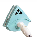 Bao Monad Glass Wiper Double-Sided Window Cleaning Cleaner Household high-Rise Building Cleaning Cleaning Tool Brush for households White (Blue)