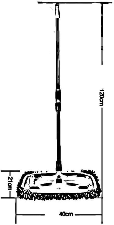 Stainless Steel Rod Flat Mop Lazy Fast Hand-Free Mop for Household Wood Floor Tiles Mopp