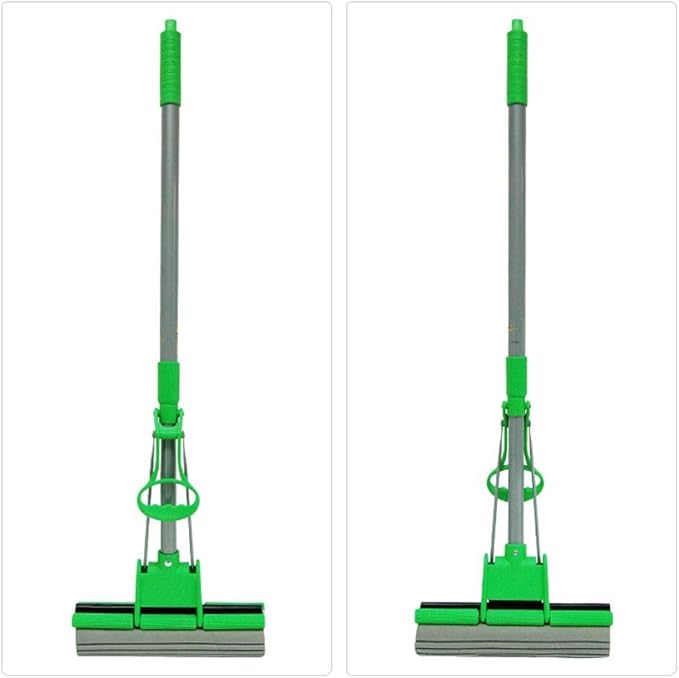 Microfiber Hardwood Floor Mop with Flat Mop Pads Stainless Steel Handle and Extension