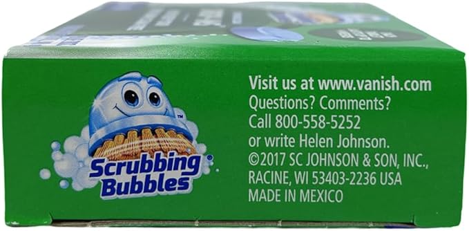 Vanish Scrubbing Bubbles Drop-Ins 1.7 Oz Pack of 12