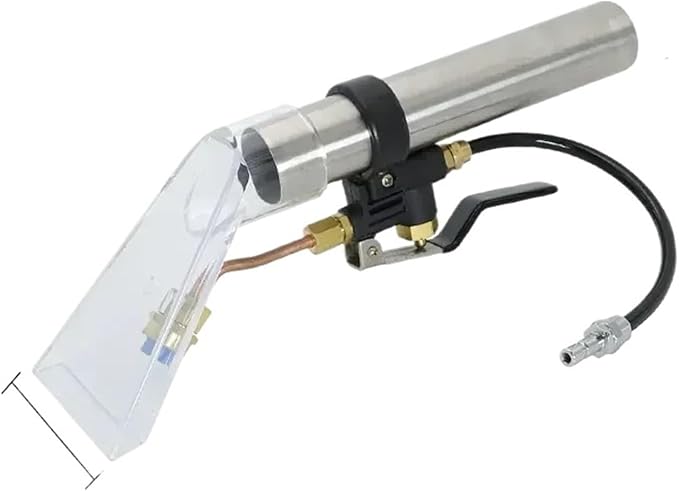 Upholstery Carpet Cleaning Extractor Vacuum Cleaner Wash Nozzle Set Furniture Car Cleaning Hand Tool Auto Detail Wand Portable(Big 180mm)