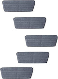 Large Household Spray Mop with Replaceable Microfiber Pad for Wet and Dry Cleaning Pads Rotating Broom(Only 5pc Cloth)