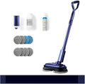 Steam Mop Cleaner 10-in-1 with Laminate/Hardwood/Tiles/Carpet Kitchen - Garment - Clothes - Pet Friendly Steamer Whole House Multipurpose Use (Color : Blue) (Blue)