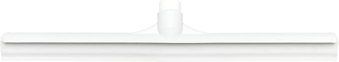 SPARTA 20 Floor Squeegee Replacement Head Seamless Rubber with Rust-Free Plastic Frame for HACCP Compliance Heavy-Duty Industrial Use Thermoplastic Rubber 20 Inches White