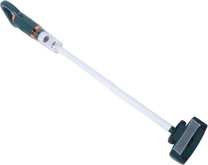 Cordless Stick Vacuum Effective Cleansing Cordless Stick Vacuum Cleaner 600ml Dust Cup 8500 Pa Suction 120W Rated Power Dirts Removal for Home Use (Green)