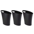 umbra Slim Trash Can Oval Lidless Pail Trash Can Trash Box