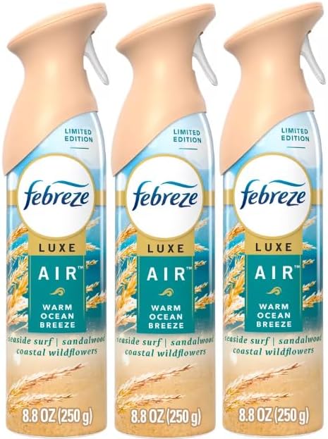 F.e.br.e.z.e Luxe Air Mist- 8.8oz 3ct (Warm Ocean Breeze)