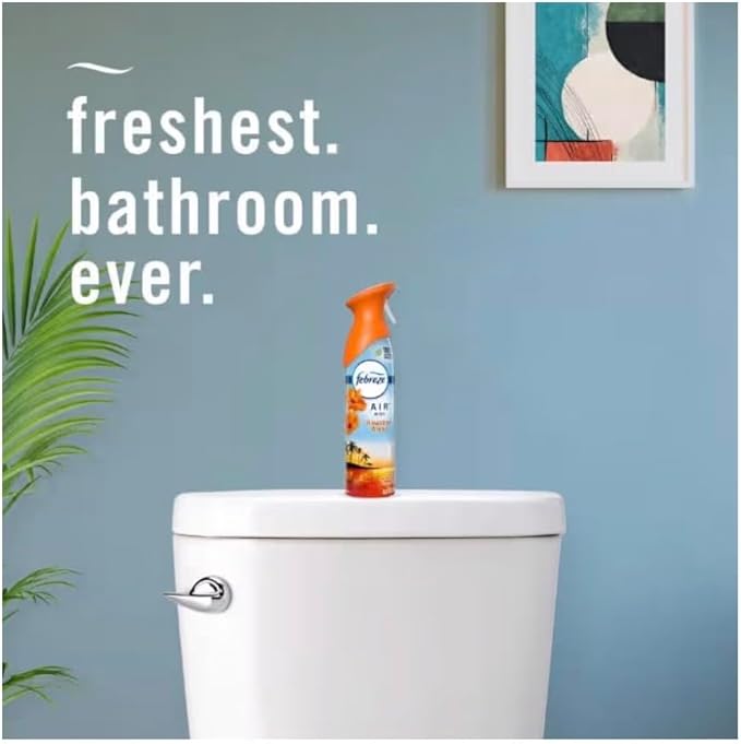 Fe.bre.zee Odor-Fighting Air Freshener Room Fresheners Air Effects Air Spray Air Freshener Mist 8.8 Ounce - 2 Count (Pack of 1) (Hawaiian Aloha)