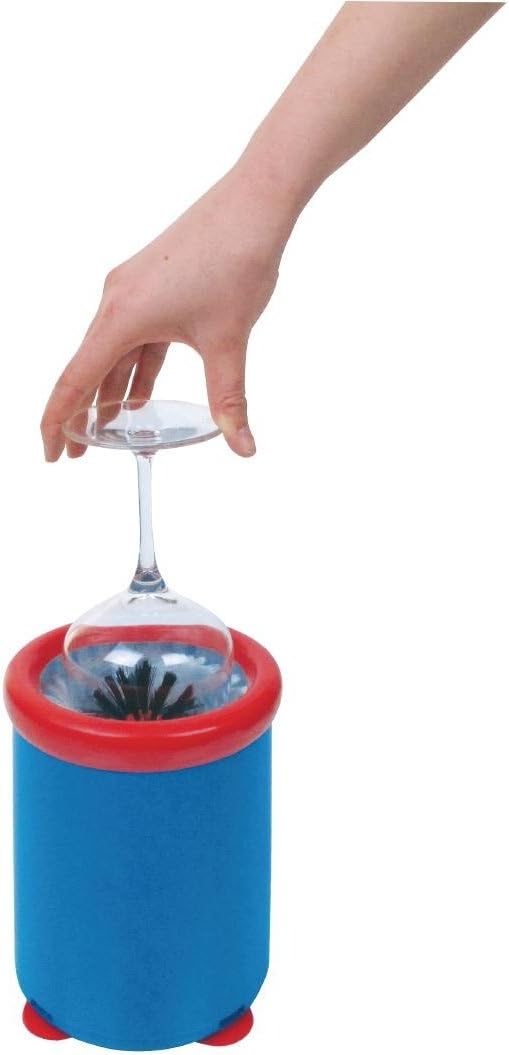 Jantex 8538 in Sink Manual Glasswasher Blue and Red