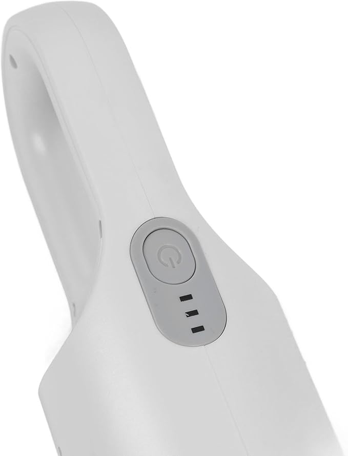 Cordless Vacuum Cleaner Powerful Suction Wet Dry Vacuum with Mop 2 Gears Adjustable 6000mAh Battery for Pet Hair Carpet Hardwood Floor (White)