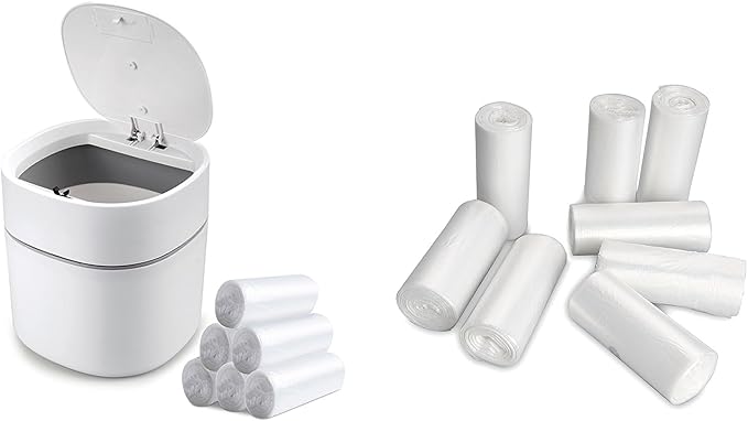 Mini Trash can with Trash Bags 420 pcs