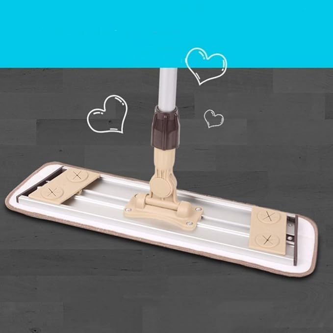 Microfiber Hardwood Floor Mop360 Rotation Dust Flat Mop with Long Stainless Steel Handle for Home/Office Floor Cleaning