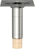 Portable Sturdy Stainless Steel Bathroom Drain Effective Hair and Debris Catcher for Daily Household Use Drain Solution