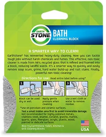 EarthStone Bath Cleaning Block 2 Pack