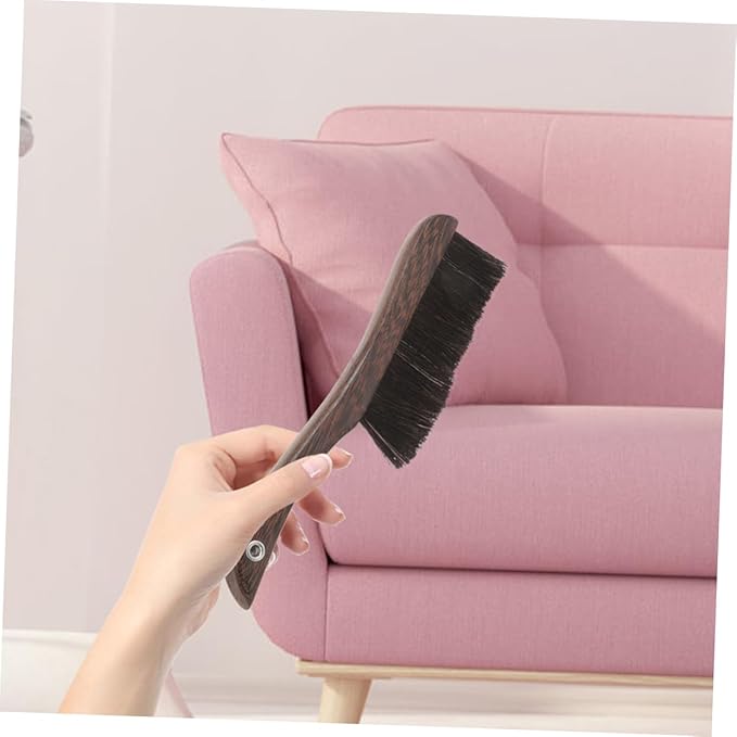 2pcs Cedar Horsehair Brush Mini Stick Duster for Computer Keyboard Cleaning Broom