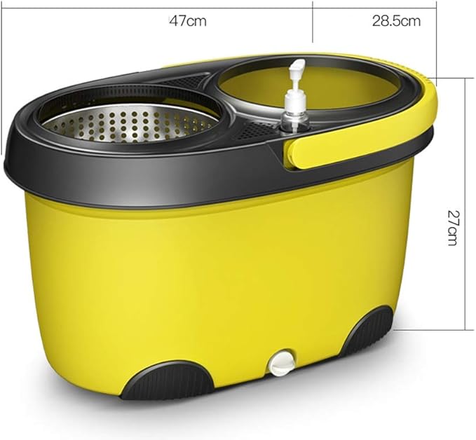 Mop Lever Rotation Universal Hand-Free Home Automatic Drowning Lazy Mopping Artifact Bucket