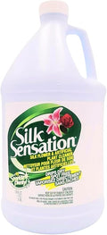 Sparkle Plenty Silk Sensation Artificial Plant Cleaner Spray – No-Wipe Drip-Dry Dust Remover &amp Shine for Silk Flowers Leaves &amp Trees 1 Gallon Pack of 1